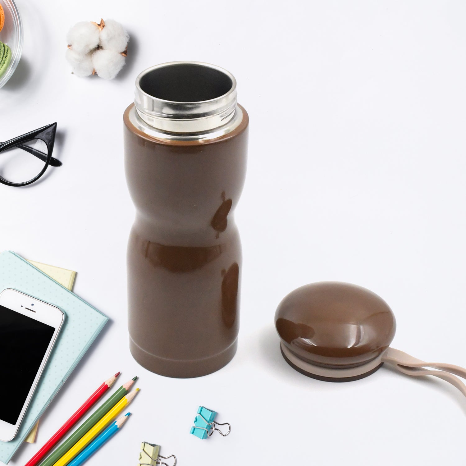 7315 Stainless Steel Flask Water Bottle With Dori Easy To Carry, Fridge Water Bottle, Leak Proof, Rust Proof, Hot & Cold Drinks, Gym BPA Free Food Grade Quality, For office/Gym/School (280 ML) 7315 Stainless Steel Flask Water Bottle With Dori Easy To Carry, Fridge Water Bottle, Leak Proof, Rust Proof, Hot & Cold Drinks, Gym BPA Free Food Grade Quality, For office/Gym/School (280 ML)
